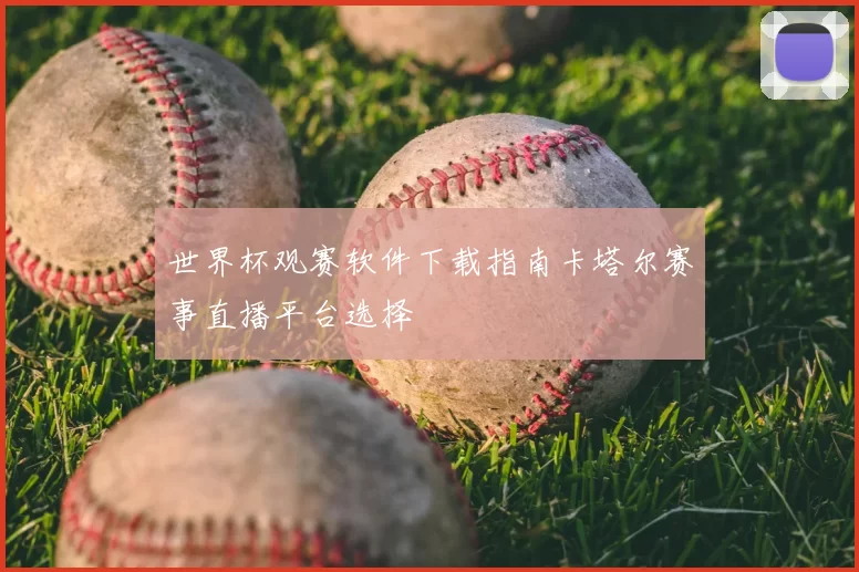 世界杯观赛软件下载指南卡塔尔赛事直播平台选择